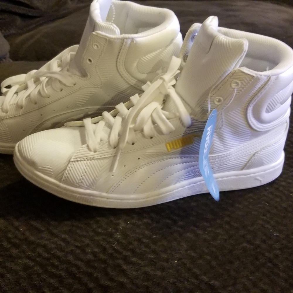 Puma NEW Vikky Mid Deboss 8.5